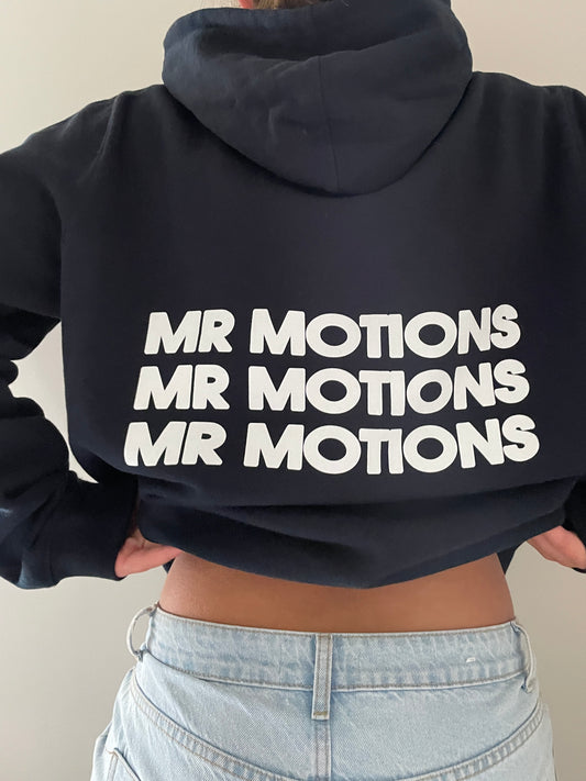 MOTIONS HOOD NAVY 1ST EDITION